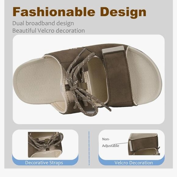 KUKTO UNISEX  Red Slide Sandals SIZE 39/8 US NEW IN BOX - Picture 4 of 6